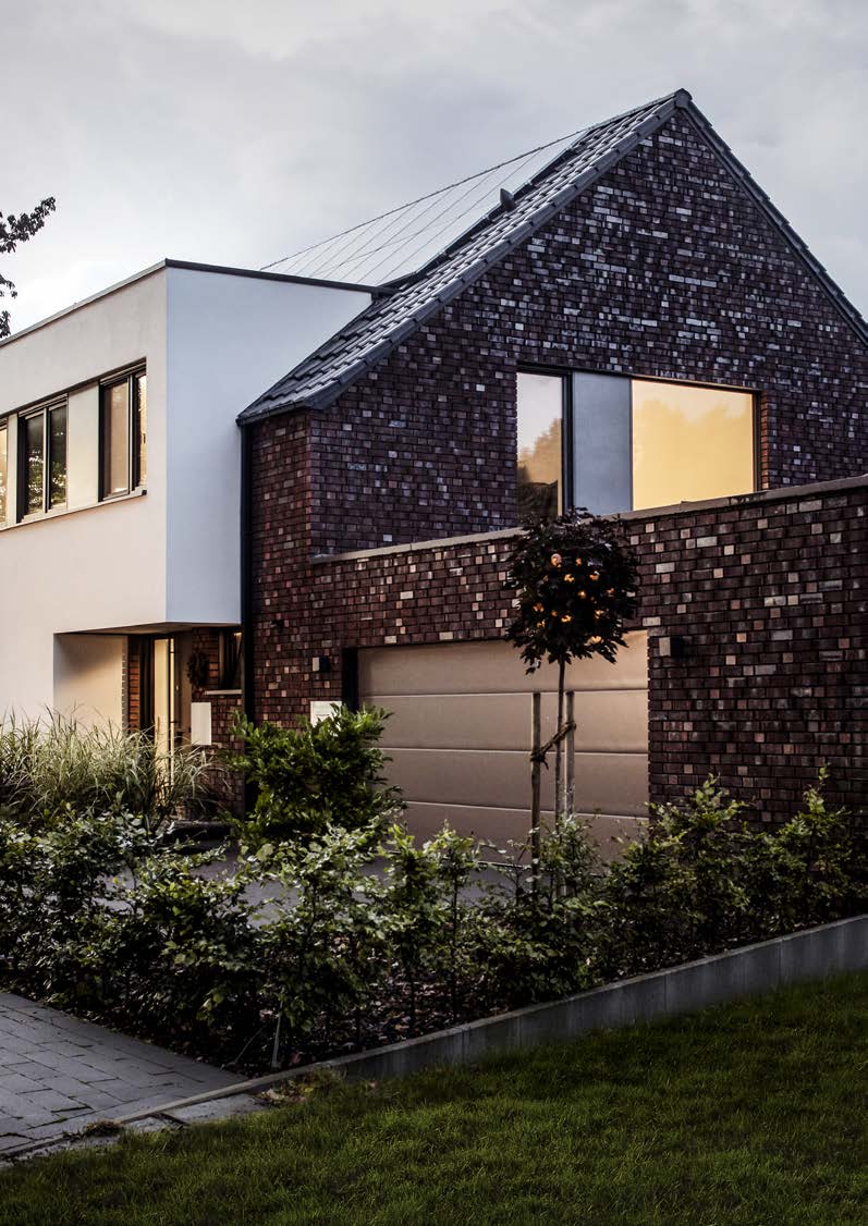 REHAU SYNEGO in een Europese eengezinswoning, officieel brochurebeeld